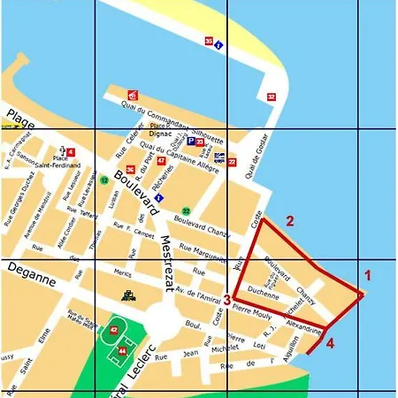 Le B - A 200 M De La Apartamento Arcachón